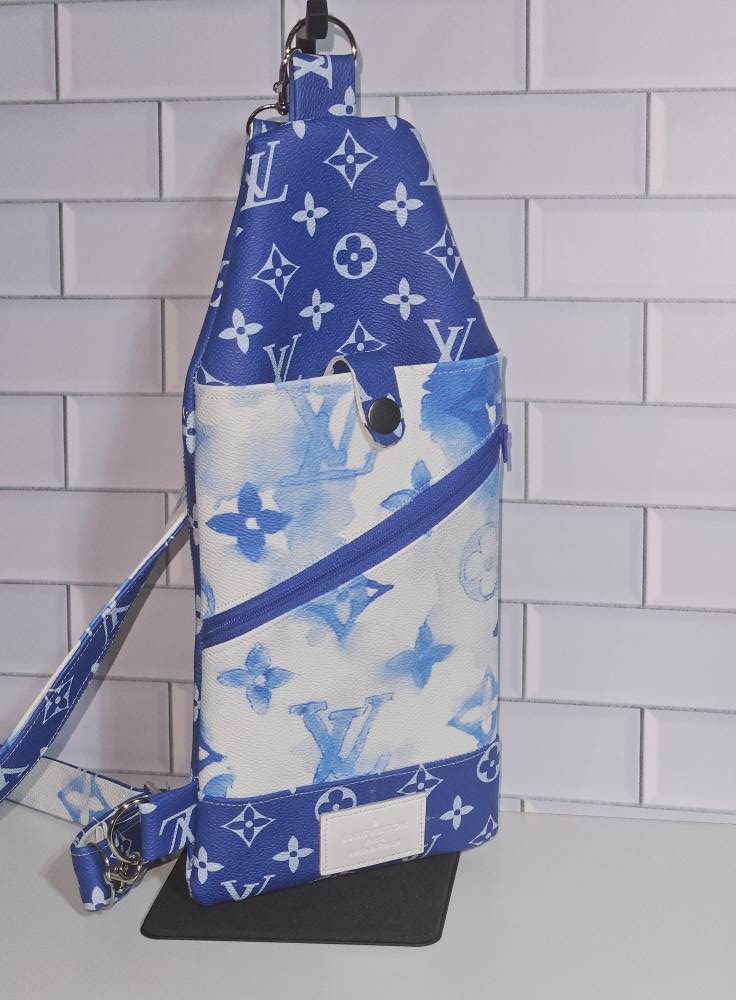Faux Leather Premium Sling LV dupe Bag